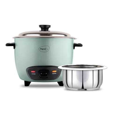 Image of Pigeon Inox 1L Rice Cooker with Stainless Steel Lid (400W)