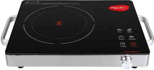 Image of Pigeon 2200 W Radiant Cooktop (Black, 19001341)