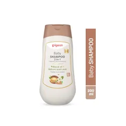 Pigeon 2-in-1 Baby Shampoo For Cleansing & Conditioning, Enriched With Avocado Oil & Marshmallow Extract, Parabens Frew,