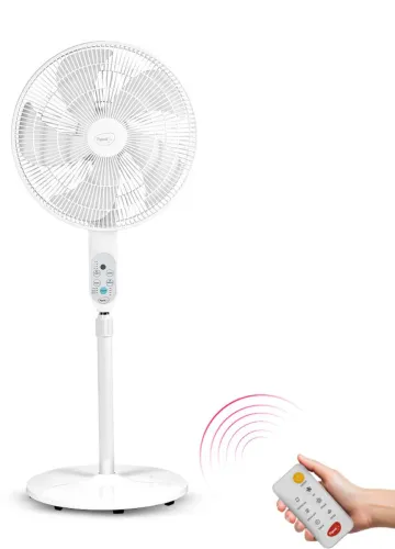 Image of Pigeon 400mm 5-Star BLDC Pedestal Fan (White)