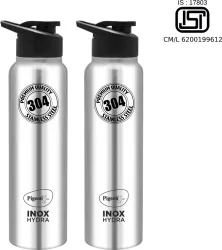 Pigeon 900 ml Steel Bottle  (Pack of 2)