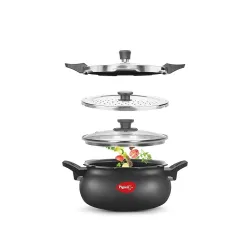 Pigeon All-in-One 5L Super Cooker (Black)
