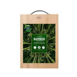 Pigeon by Stovekraft Small Natural Bamboo Wood Chopping Cutting Board for Kitchen Vegetables, Fruits & Cheese, BPA Free,