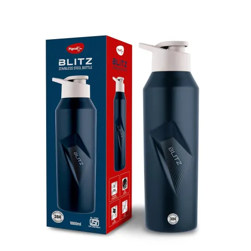 Image of Pigeon Blitz Stainless Steel Water Bottle With Sipper Cap