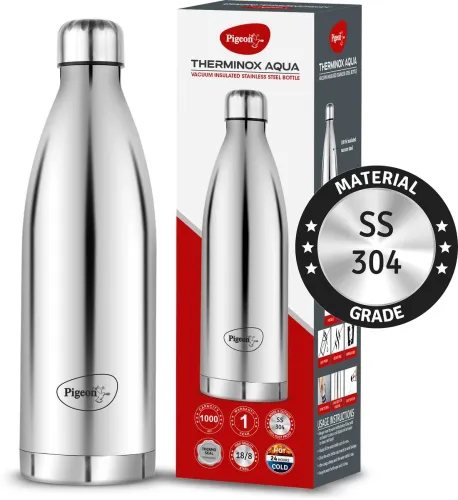 Image of Pigeon by Pigeon 1000 ml Steel Flask  (Pack of 1)