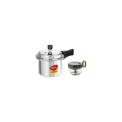 Pigeon by Stovekraft Aluminium Pressure Cooker combo