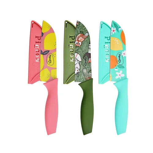 Image of Pigeon by Stovekraft Edge Flora Stainless Steel Knife 3Pc Set
