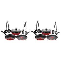 Pigeon by Stovekraft Mio Nonstick Aluminium Cookware Gift Set 8 pieces   Sources
