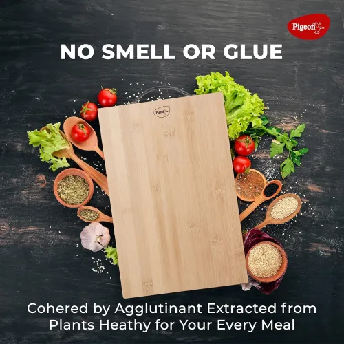 Image of Pigeon by Stovekraft Small Natural Bamboo Wood Chopping Cutting Board