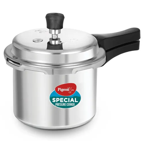 Image of Pigeon by Stovekraft 12260 Aluminium Pressure Cooker 3L