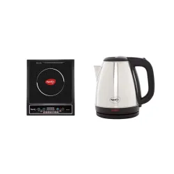 Pigeon by Stovekraft Cruise 1800-Watt Induction Cooktop & 1.5 LTR Electric Kettle Combo
