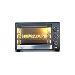 Pigeon Electric Oven (12383) 20 Liters OTG with Grill and Rotisserie, Oven Toaster and Grill for Grilling and Baking Cak