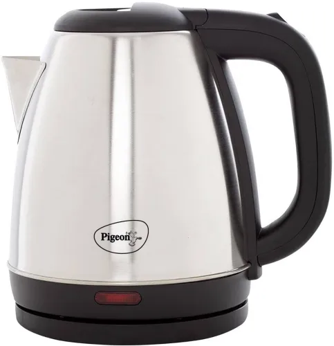 Image of Pigeon Favourite Electric Kettle  (1.5 L, Silver, Black)