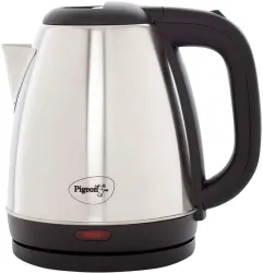 Pigeon FAVOURITE Electric Kettle (1.8 L, Silver, Black)