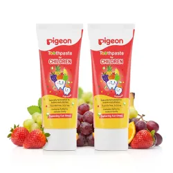 Pigeon Fruit Punch Toothpaste 45 g Each Pack of 2