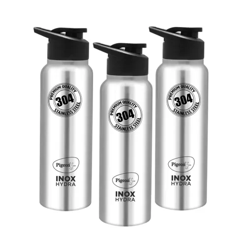 Image of Pigeon hydra Stainless Steel Drinking Water Bottle Flipper Cap