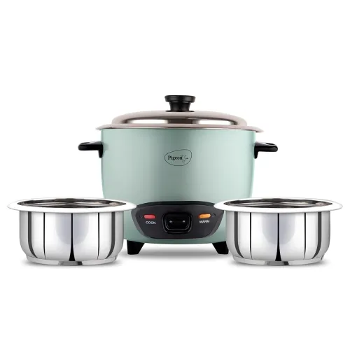 Image of Pigeon Inox 1.8L Rice Cooker with Double Pot