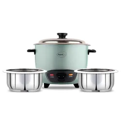 Pigeon Inox 1.8L Rice Cooker with Double Pot