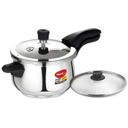 Pigeon By Stovekraft Inox Pro Outer Lid Cooker 3L