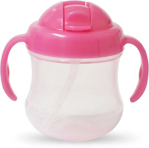 Image of Pigeon MAG MAG STRAW CUP,(PP HANGING TYPE) (Pink)