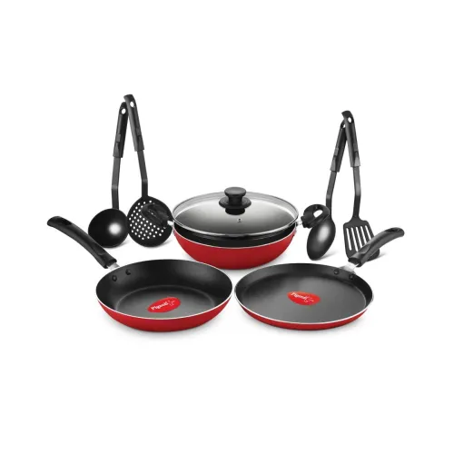 Image of Pigeon Mio Non Induction Base Nonstick Aluminium Cookware Gift Set