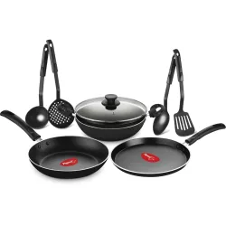 Pigeon Mio Nonstick Aluminium Cookware Gift Set 8 Pieces