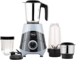 Pigeon MIXMASTER PRO 500 W Mixer Grinder  (16506 | 4 Jars | Black, Grey)