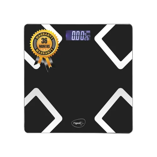 Image of Pigeon Opal Weighing Machine for Body Weight Machine with LCD Display 180 Kg