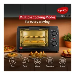 Pigeon Oven Toaster Grill 14 Liters OTG| 900 Watts| Toast, Grill, Bake & Roast | 