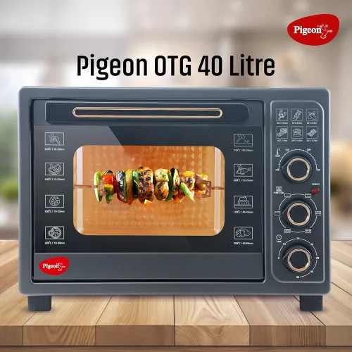 Image of Pigeon Oven Toaster Grill 40 Liters OTG with Rotisserie