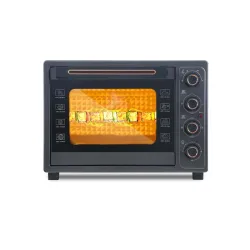 Pigeon Oven Toaster Grill 50 Liters OTG with Rotisserie, Oven Toaster and Grill for Grilling and Baking Cakes (Grey)