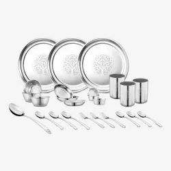 Pigeon Pack of 25 Stainless Steel Dinner Set 
