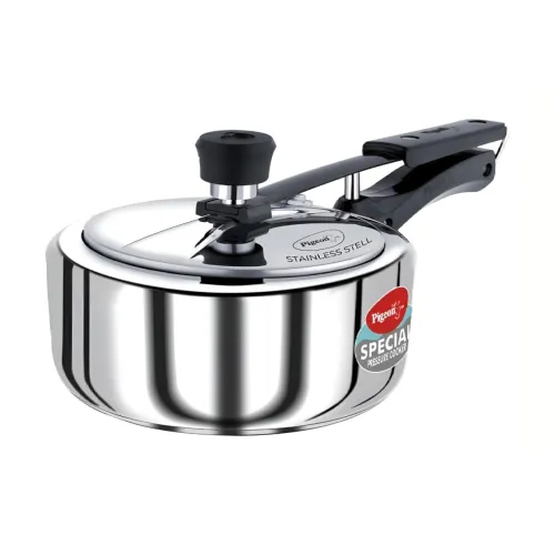 Image of Pigeon Silver-Toned Stainless Steel Pressure Cooker