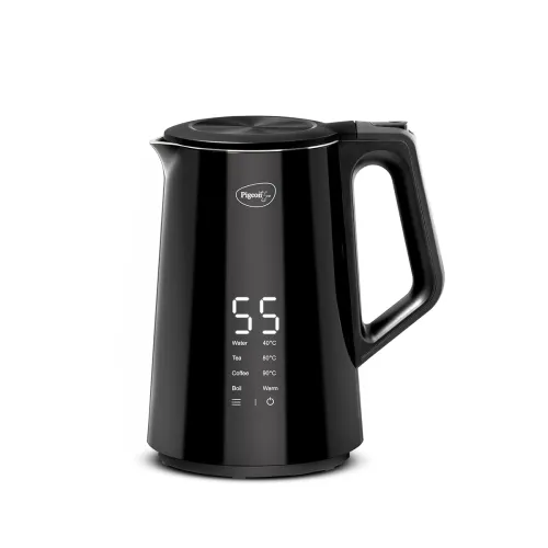 Image of Pigeon Spark Digital Kettle 1500 Watt, 1.5 L with Stainless Steel Body, Used for Boiling Water and Milk, Tea, Coffee, Oa