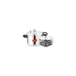Pigeon Stainless Steel Idly Maker 4 Plates Compatible