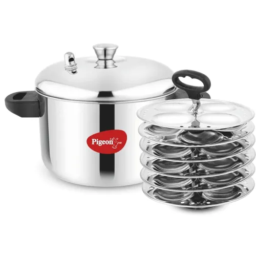 Image of Pigeon Stainless Steel Idly Maker 6 Plates