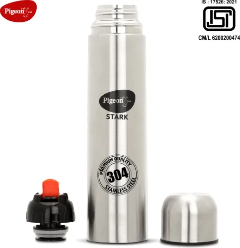 Image of Pigeon Stark Therminox 1000 ml Steel Flask (Pack of 1, Silver)