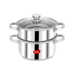 Pigeon By Stovekraft Steel X Steamer Induction Base
