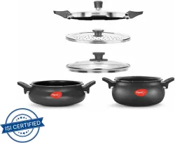 Pigeon by Stovekraft Super Combo Pressure Cooker Set