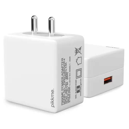 Image of Pikkme 65W Dash Wall Charger USB to Type C Power Delivery Fast Charging 