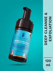 Pilgrim AHA BHA Face Wash for Oily & Acne-Prone Skin – 120 ml