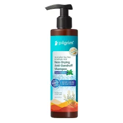Pilgrim Australian Tea Tree & Salicylic Acid Anti-Dandruff Shampoo with Cool Menthol | Up to 100% Dandruff Reduction*| S