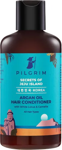 Image of Pilgrim Argan Oil Hair Conditioner For Dry Fizzy Hair, 200ml