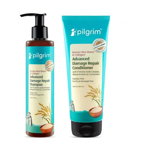 Image of Pilgrim Damage Repair Hair Care Duo