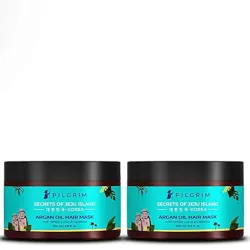 Pilgrim Hair Mask And Pack (Argan Oil) Treats Damaged, Dry And Frizzy Hair