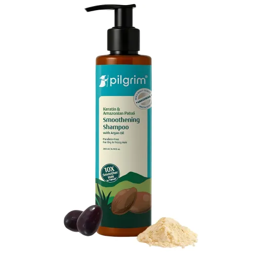 Image of Pilgrim Patua & Keratin Hair SMOOTHENING SHAMPOO, 200ml