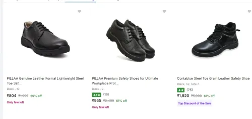 Image of PILLAA Genuine Men's Shoes upto 61% discount 