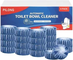 PILONG Automatic Toilet Bowl Cleaner Tablets, po6