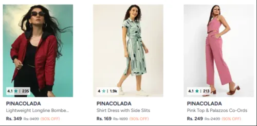 Image of PINACOLADA at minimum 90% Discount