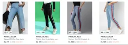 Pinacolada Womens Jeans at minimum 90% Discount
